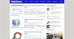 Desktop Screenshot of mysoftdownloads.com
