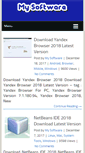 Mobile Screenshot of mysoftdownloads.com